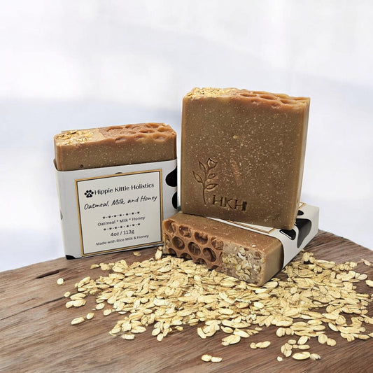 Oatmeal, Milk, and Honey Soap